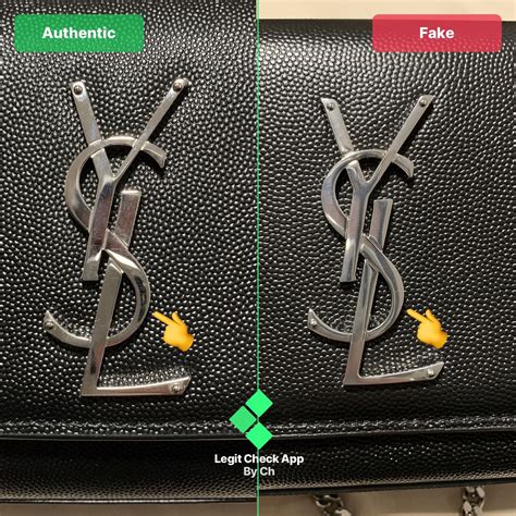 ysl fake vs real|how to authenticate ysl bag.